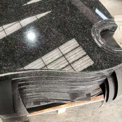 Polished european tombstone G603 G654 Black Granite monument