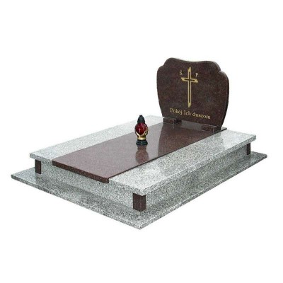 JK-0033 Black European/Russian/American Style Granite/Marble Tombstone/Monument/Headstone